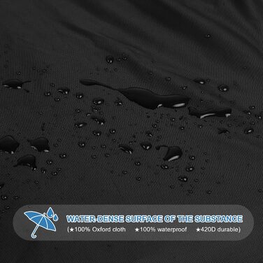 Захисний чохол для двостороннього парасоля VANSHEIM до Ø 400 см. Водонепроникний, захист від УФ, для парасолів-маркіз. Розмір 460x270 см.