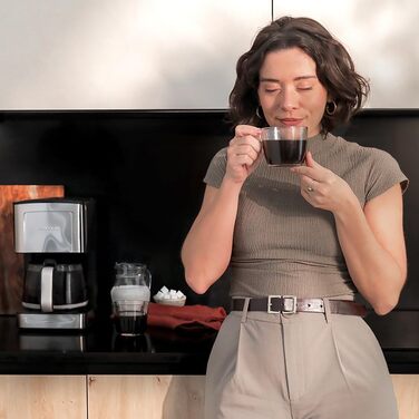 Кавомашина Cecotec Coffee 56 Heat: 800W, програмування, нержавіюча сталь, LCD, 1.3L, 12 чашок, захист від протікання, механічна