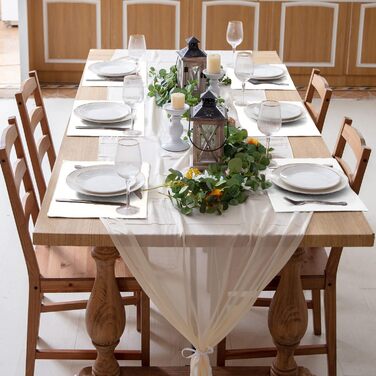 Тканинні серветки на стіл Rinpon, 8 шт., льон, для кухні, машинного прання, термостійкі, без складок, товстий поліестер, білі