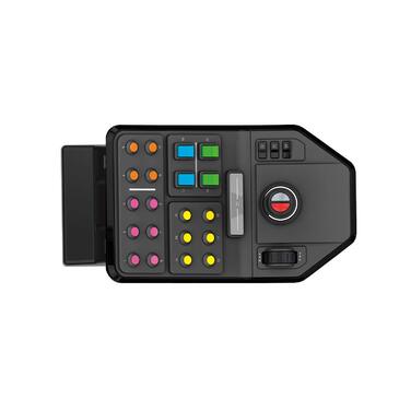 Logitech G Saitek Farming Simulator Bundle: кермо, педалі, панель управління - для ПК/Mac, USB, чорний