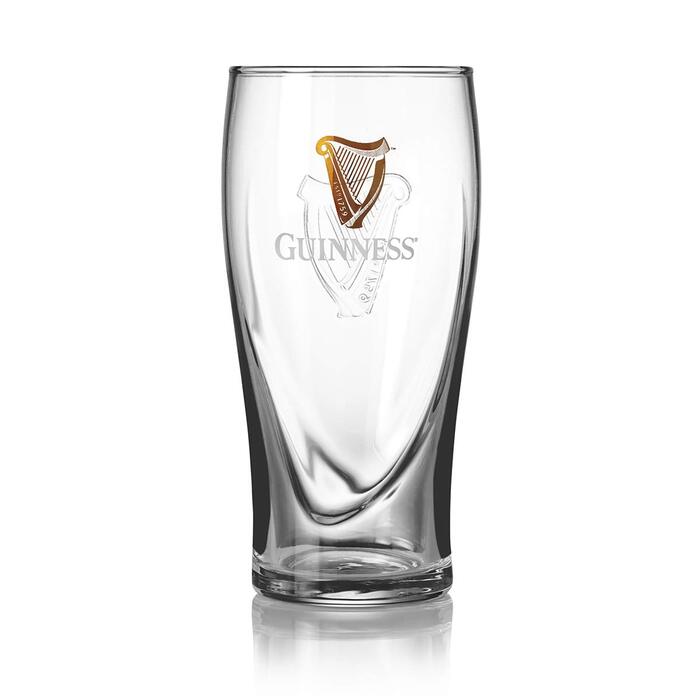 Пивні келихи Guinness Glas 2 шт x 568 мл з логотипом та арфою - набір для пива