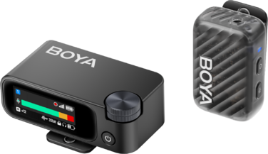Бездротовий мікрофон BOYA MIC 2-02 Type-C/TRS Black