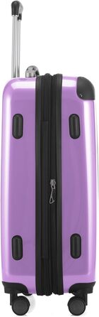 Набір валіз Hauptstadtkoffer Alex: 3 валізи (55 см, 65 см, 75 см), ABS+PC, TSA, фіолетовий