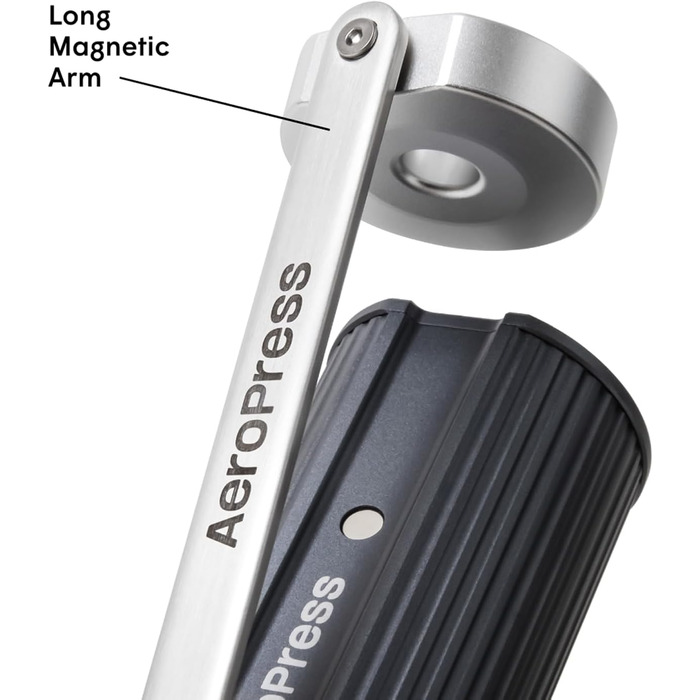 Ручна кавомолка AeroPress - портативна кавомолка з титановим покриттям, 60 ступенів помелу, для AeroPress, еспресо, френч-прес, мока-кава