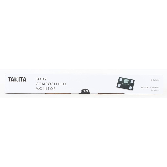 Ваги складу тіла Tanita BC-401, Bluetooth, Склад тіла, Smart App, 3 роки гарантії, Чорний