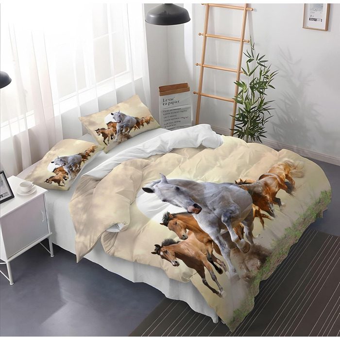 Сіра постільна білизна 180x200 см Геометричний дизайн, двостороння постільна білизна з м'якої мікрофібри, гіпоалергенна, 3-х частинна комплектація: простирадло на резинці, ковдра та 2 наволочки 80x80 см