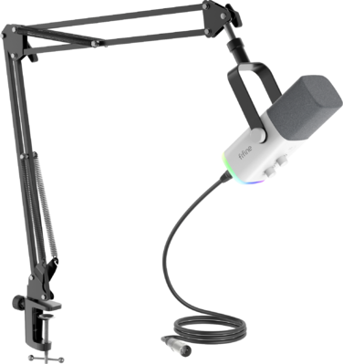 Мікрофон динамічний Fifine AM8TW USB/XLR White