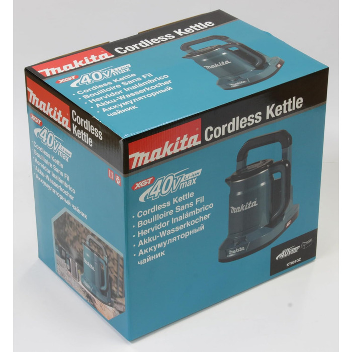 Електричний чайник Makita KT001GZ 40V max. (без акумулятора, без зарядного пристрою)
