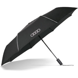 Парасолька, чорна, з логотипом з кільцями, 3122200400 Umbrella Pocket