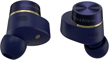 Справжні бездротові навушники Bowers & Wilkins Pi7 S2, Bluetooth, aptX, мікрофони, Midnight Blue (2023)