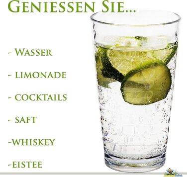 Набір посуду Melamin Adria Blue (16 частин) - посуд для кемпінгу, пікніків та відпочинку на природі