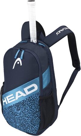 Головний унісекс-Елітний рюкзак для дорослих, Тенісна сумка синього кольору / темно-синього кольору, універсальний Одномісний