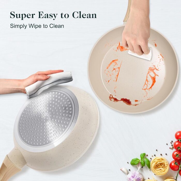 Набір посуду з антипригарним покриттям, 11 предметів, кераміка, HC3302-11HA