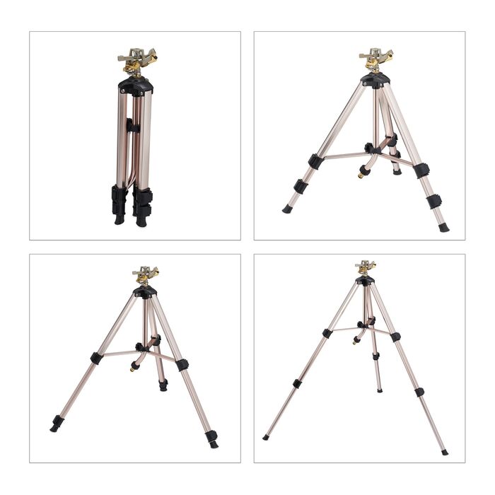 Розпилювач для поливу з металевим триногим стійкою