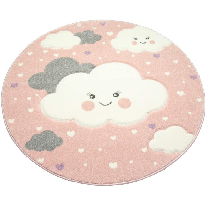 Килимок дитячий Merinos Clouds Pink 140х200 см