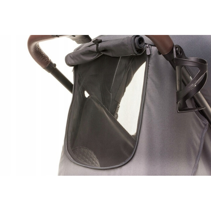 Дитячий прогулянковий візок 4BABY Stinger, графітовий, 10 кг, з регульованим сидінням