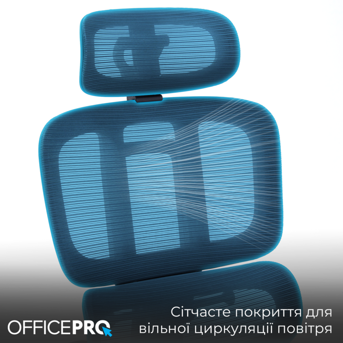 Крісло офісне OfficePro Skyline OC580-B-DG-DG