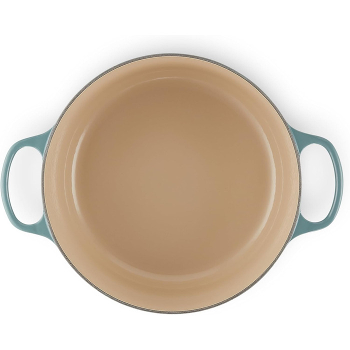 Запіканка чавунна Le Creuset Signature, Ø 28 см, 4,2 л, для всіх типів плит включаючи індукційну (Ocean)