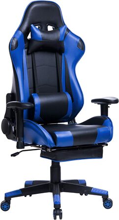 Ігрове крісло WOLTU синє
