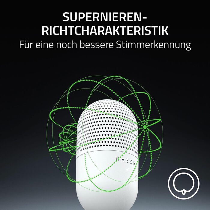 Мікрофон Razer Seiren V3 Mini - компактний USB мікрофон для стрімінгу та запису