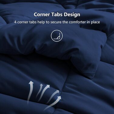 Ковдра CozyLux 200x200 см для всіх сезонів, мікрофібра 300gsm, біла. Розміри: 135x200 см, 200x200 см