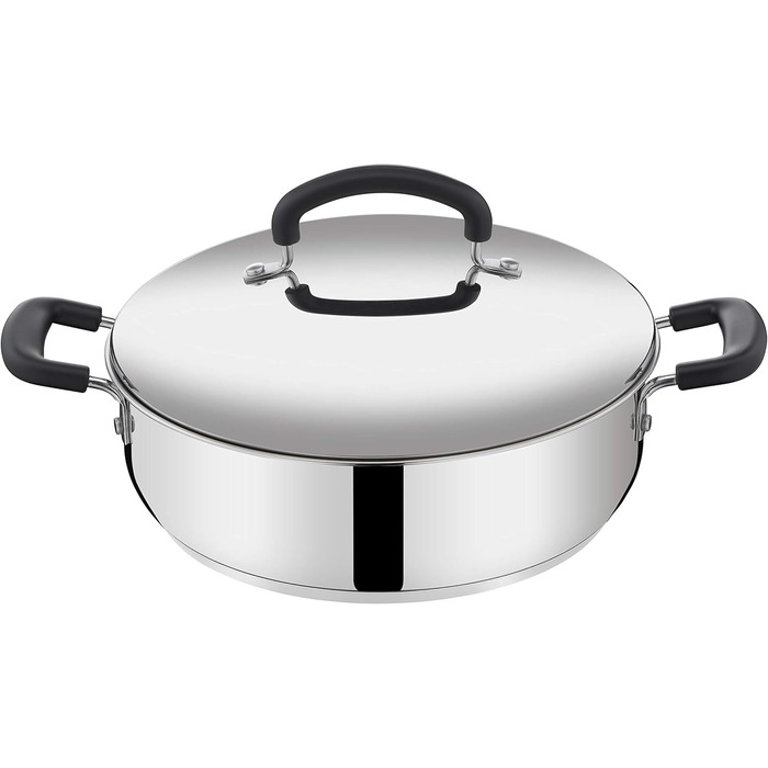 Набір каструль Lagostina Pratica з нержавіючої сталі 18/10, 13 предметів, для всіх типів плит