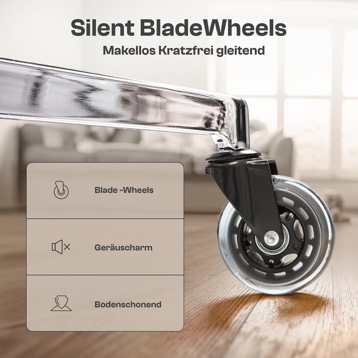 Ергономічне крісло Galahad для офісу та ігор | Крісло для роботи та геймінгу | Міцне крісло до 150 кг (чорний Lancelot)