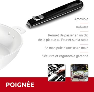 Каструля Lagostina Salvaspazio з нержавіючої сталі 18/10, діаметр 14 см, для всіх типів плит та духовок, з багатошаровим дном Lagotherm, складна, економна