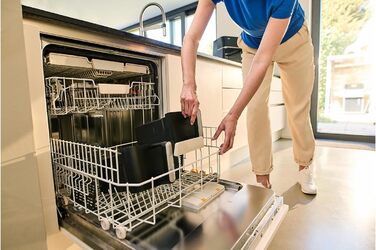 Фритюрниця повітряна Braun MultiFry 3 HF 3030, 4.3 л, 1500 Вт, цифрове керування, 8 програм, антипригарне покриття, чорний