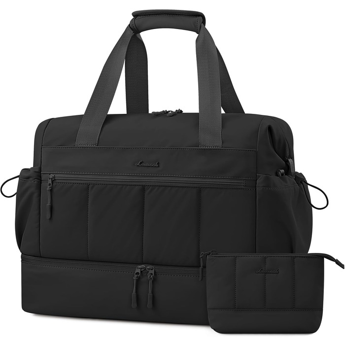 Сумка-трансформер LOVEVOOK для подорожей: жіноча, легка, 30L, водонепроникна, з відділенням для взуття, для авіаперельотів, спортзал, клініка, пологовий будинок