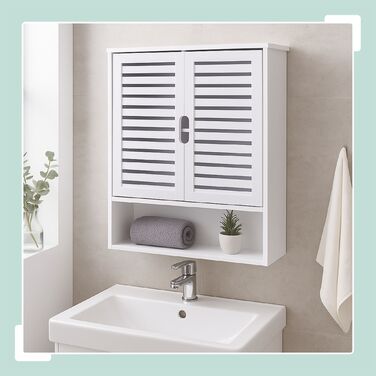 Підвісна шафка для ванної кімнати Relaxdays