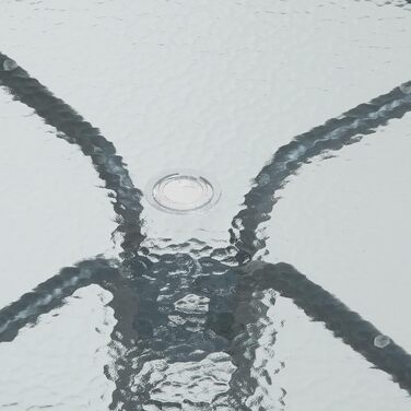 Садовий набір меблів Flash Furniture Nantucket 6 предметів коричневий з столом, парасолькою та 4 складними стільцями сірого кольору