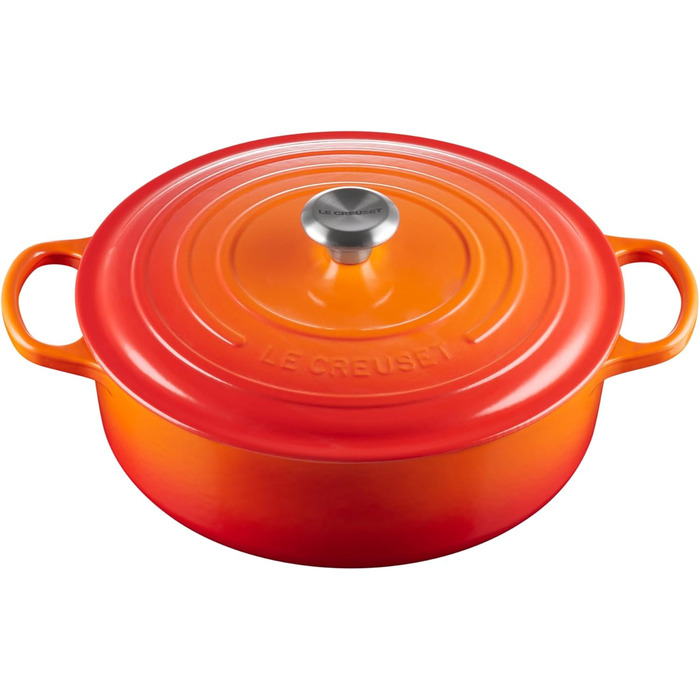 Запіканка для гурманів Le Creuset Signature, чавун, 6,2 л, 30 см, духовка червона, для всіх типів плит/духовок