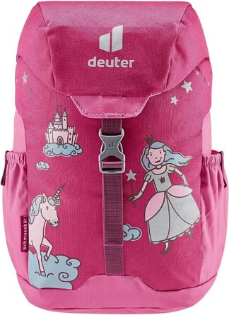 Дитячий рюкзак deuter Unisex Kids Cuddly Bear (1 упаковка) (8 л, рубіново-яскраво-рожевий)