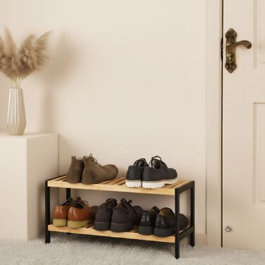 Стелаж для взуття Relaxdays з бамбука