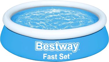 Басейн Bestway Fast Set, круглий, без насоса 183 х 51 см 183 х 51 см без аксесуарів