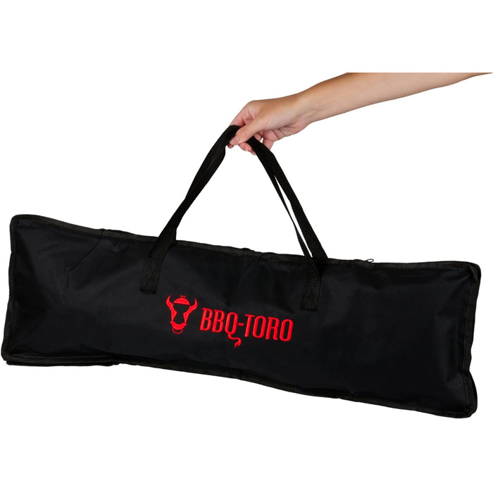 Чавунна бутербродниця для барбекю з сумкою для транспортування барбекю-Toro
