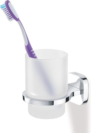Підстаканники і чашки для чищення зубів Tiger Ramos з нержавіючої сталі (хром)