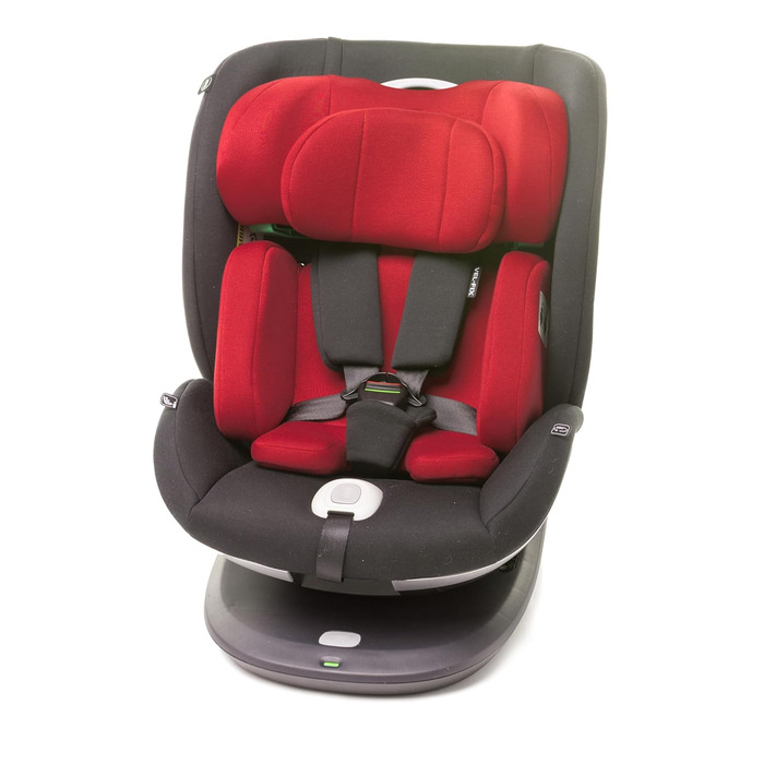 Дитяче крісло VEL-FIX RWF I-size (40-150 см) Автокрісла Дитячі автокрісла ISO-FIX (0-36 кг) з можливістю обертання на 360 градусів (Червоний)