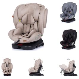 Дитяче автокрісло Chipolino 4KID i-Size (40-150 см) Isofix, Підголівник регулюється, Колір (бежевий)