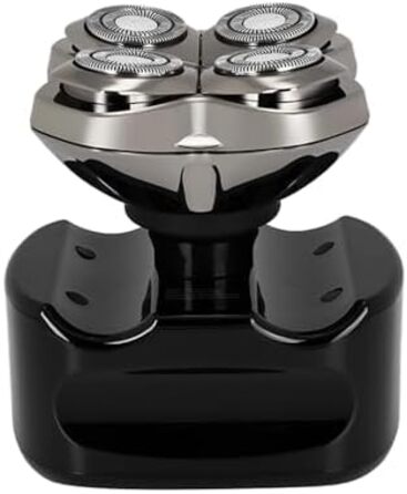 Електричний гоління для обличчя та голови Skull Shaver Palm Pro MX5 - бездротовий, акумуляторний, для мокрого та сухого гоління, чоловічий, USB-зарядка, Grooming Set, леза Carver 4 Pro, LCD-дисплей