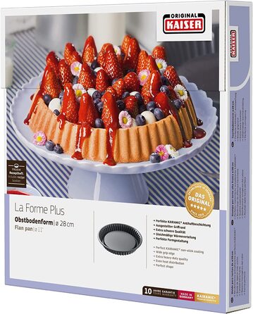 Форма для випічки Kaiser La Forme Plus, 26 см, кругла, знімний дно, для пирогів та тортів, з антипригарним покриттям