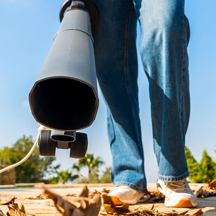 Cecotec Airforce 3300 Crush&Go: електропилосос та подрібнювач листя, 3300 Вт, 270 км/год, XL-насадка, 6 швидкостей, мішок 40 л