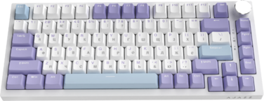 Дротова механічна клавіатура Ajazz AK820 Sea Salt Switch White (AK820-SS-PWB)