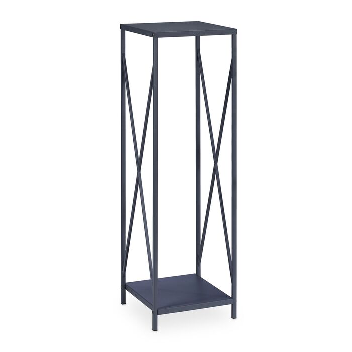 Стильна металева полиця для дров Relaxdays