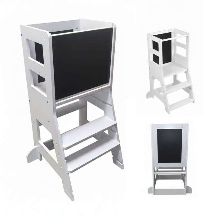 Навчальний стільчик Relaxdays з дошкою для крейди