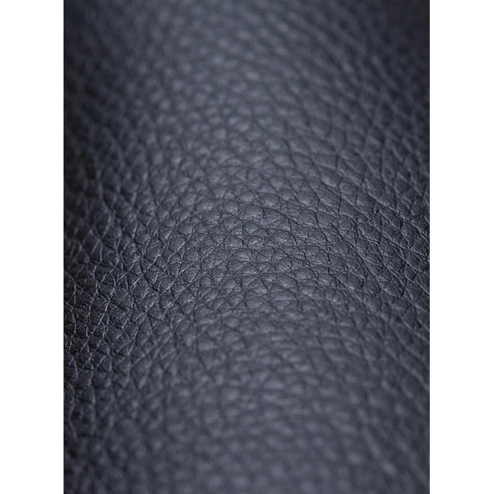 Барний стілець CLP Foley з штучної шкіри, з підлокітниками та спинкою, регульована висота, чорний колір