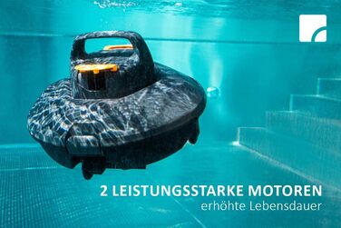 Бездротовий робот-пилосос для басейну Steinbach Poolrunner ONE RXB 150, до 15 м², акумуляторний, для солоної води