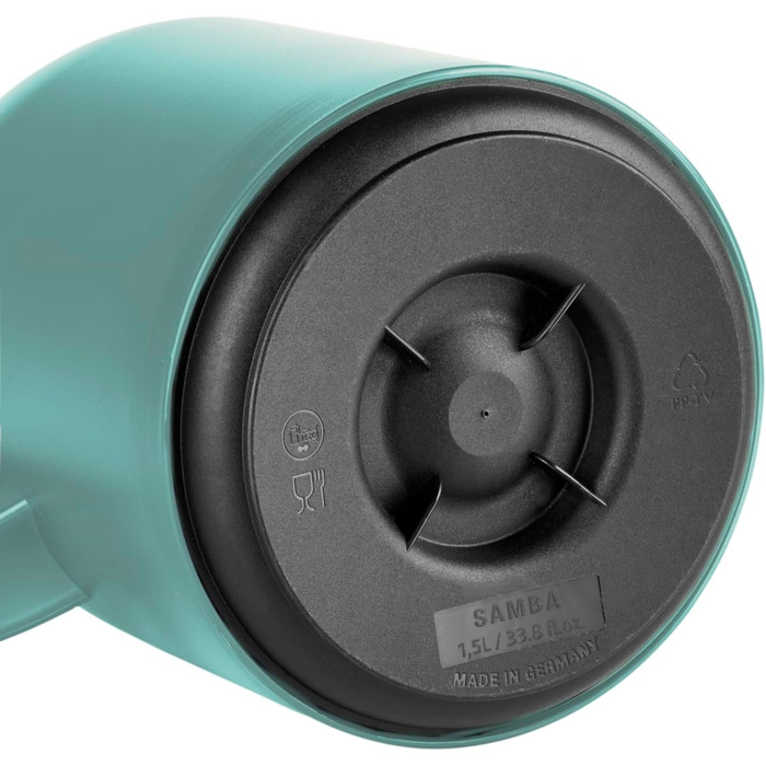 Термос Emsa Samba 1,5 л з ізоляцією Quick Press - 12 год гарячим, 24 год холодним