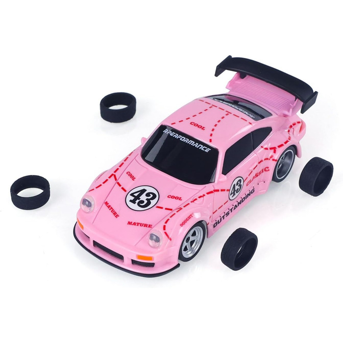 Радіокерований автомобіль Toucan RC Hobby RTR 1/43 4x4 з гіроскопом, повнорозмірне керування, міні-авто, США - в наявності